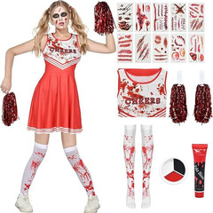 Jing 新しいハロウィンパーティー衣装海賊パフォーマンス服子供デジタル印刷チアリーディングパフォーマンス服