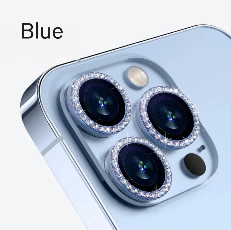 ダイヤモンドがちりばめられたイーグルアイレンズフィルム（包装付き）は、Apple iPhone 17 Pro Maxのカメラ保護に適しています。|undefined