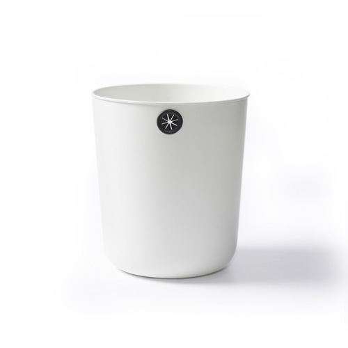 Simple trash can for home kitchen living room bathroom paper basket round lidless plastic thickened trash can wholesale