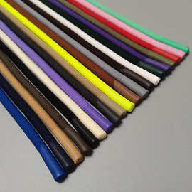 运动裤腰带 彩色滴胶头8MM粗实心圆绳 卫衣帽子抽绳 休闲裤裤头绳