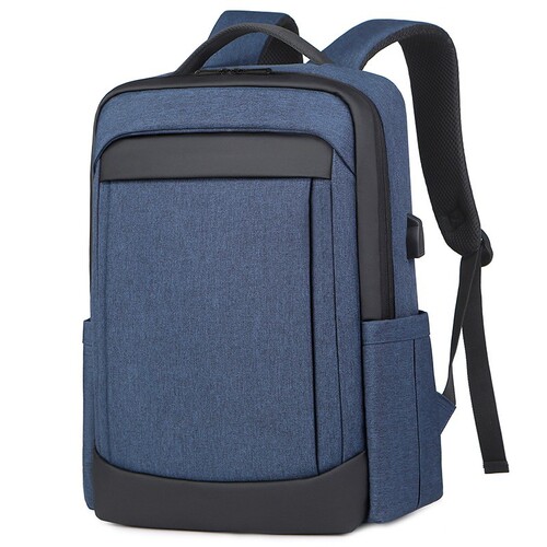 Customized backpack, simple large capacity junior high school backpack, college boy, high school student backpack with logo printed on it