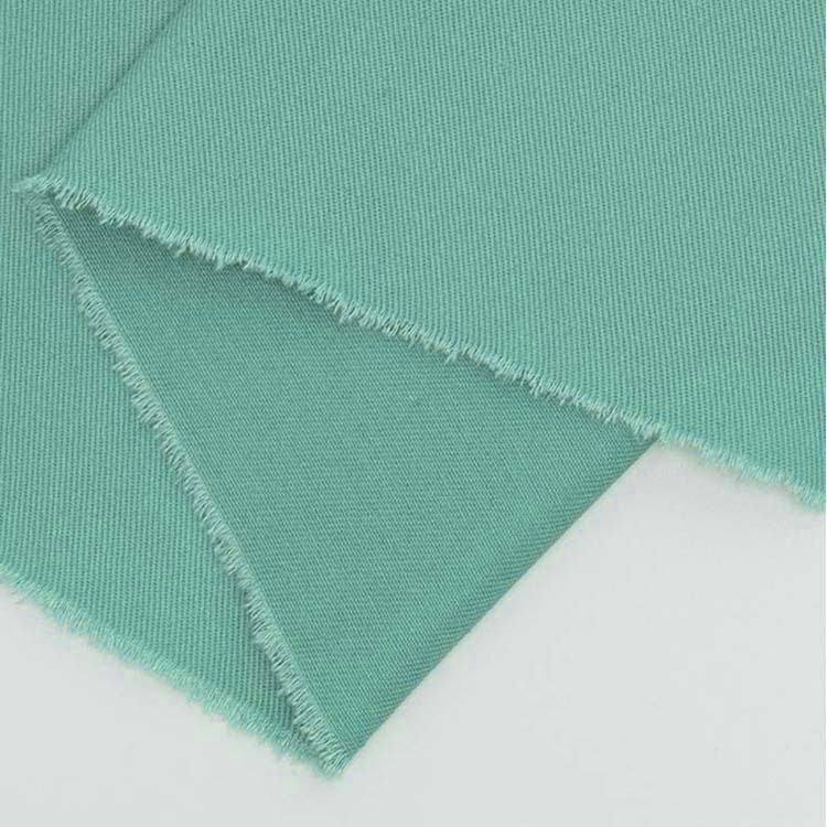 97% algodón 3% tela de spandex 32 * 16 + 70D 255gsm algodón tejido pantalones de spandex