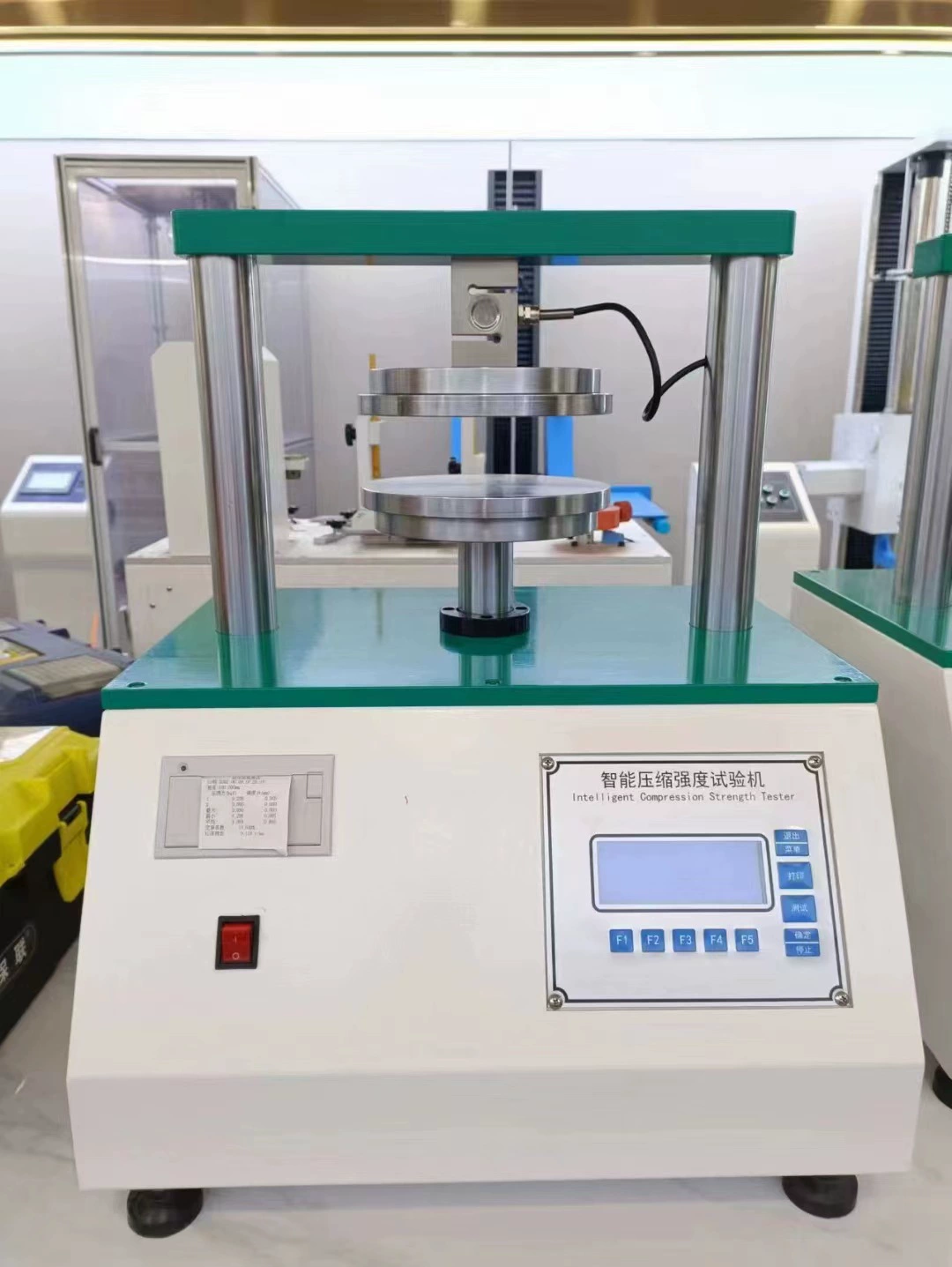 Машина испытания прочности давления края давления кольца тестер прочности скрепления растяжимый тестер шелушения тестер прочности при сжатии