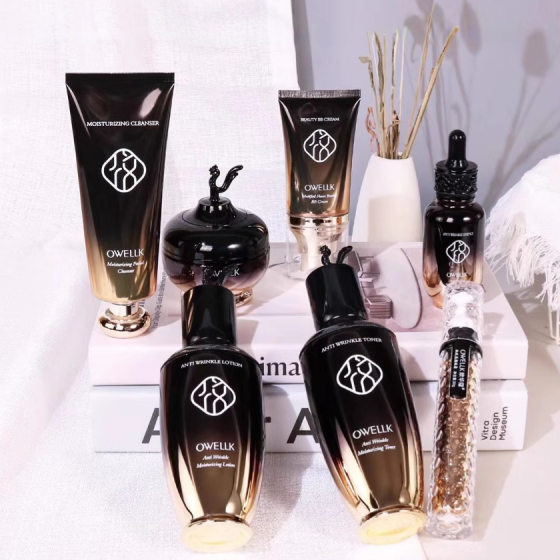 Authentic store offline star Ouhuacao anti-wrinkle moisturizing skin care series water cream eye cream cleansing BB manufacturers