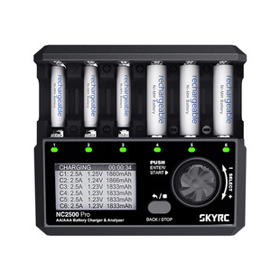 SKYRC NC2500 PRO 懚�/��t AA/AAA����� 4�N����ģʽ ��늷��