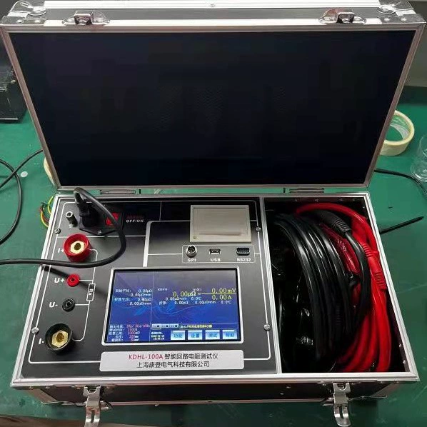 KDHL-200A интеллектуальный тестер сопротивления петли тестер сопротивления контактов