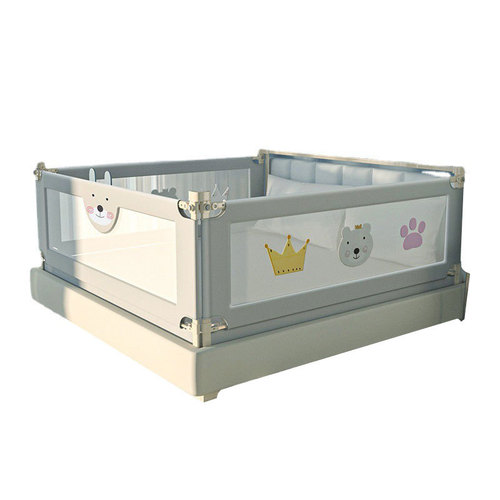 Manufacturer wholesale bed fence baby anti-fall guardrail baby bedside baffle vertical lifting bed guardrail