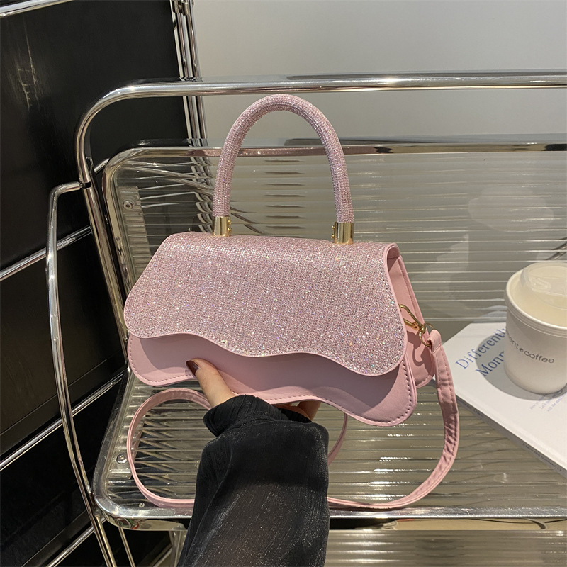 Tendencia retro bolsos para mujeres 2024 verano nueva moda ocio popular mochila de textura bolsos de mano