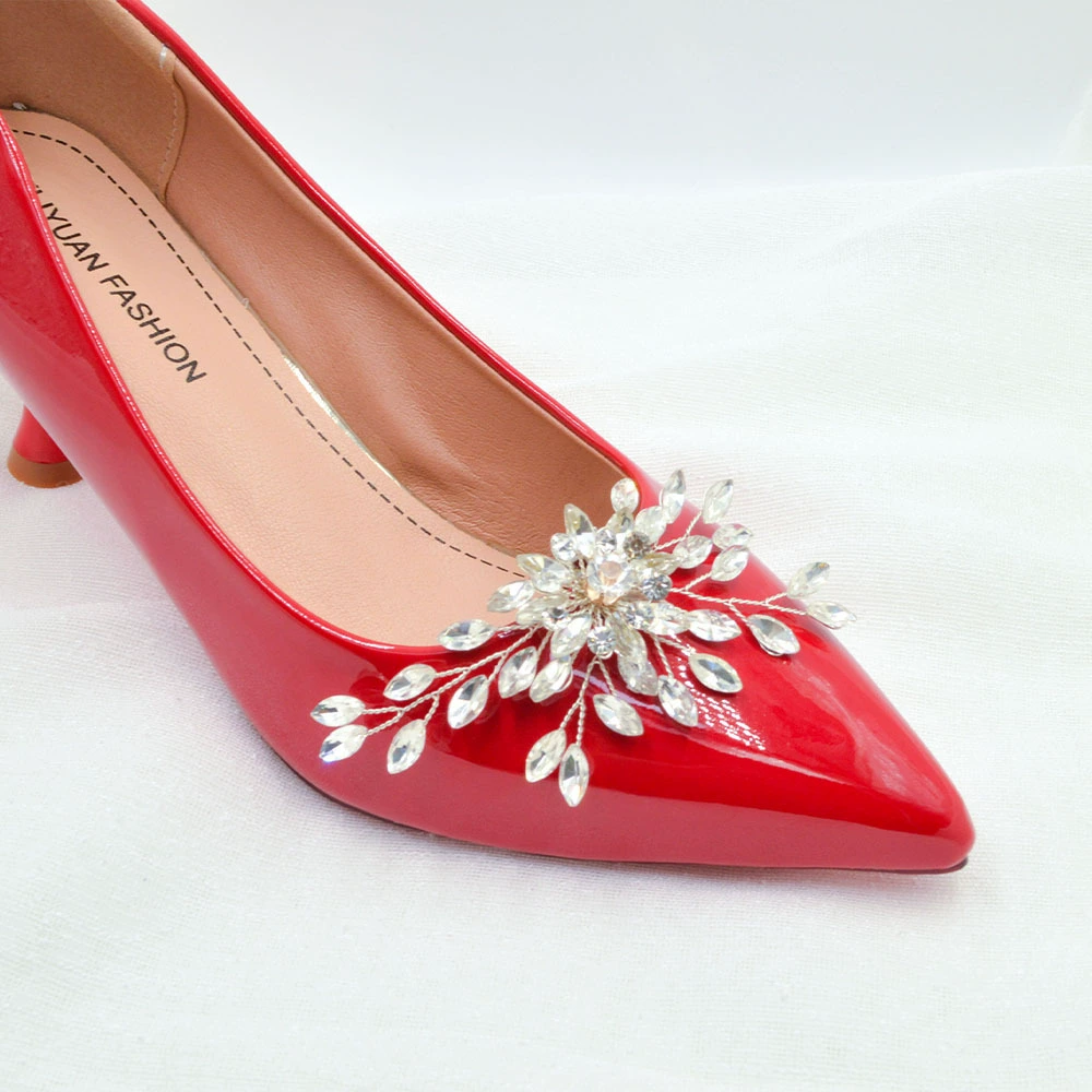 Свадебные романтические свадебные туфли DIY аксессуары классические дикие свадебные украшения свадебные жемчужные стразы