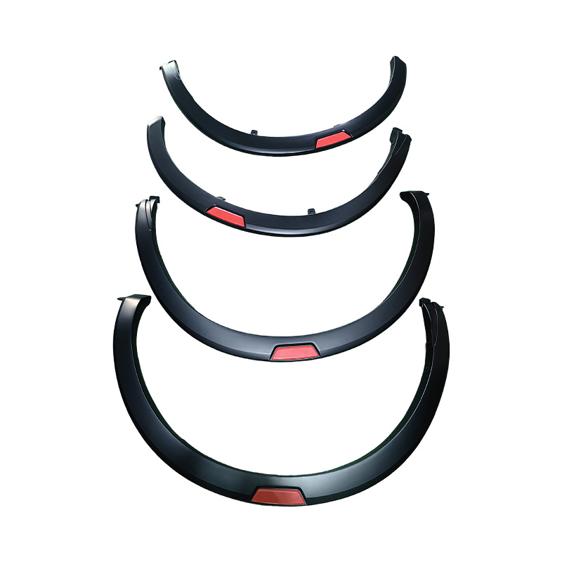 Nissan – Wheel eyebrow for 15-25 - 2021-2025-with-red-trim
