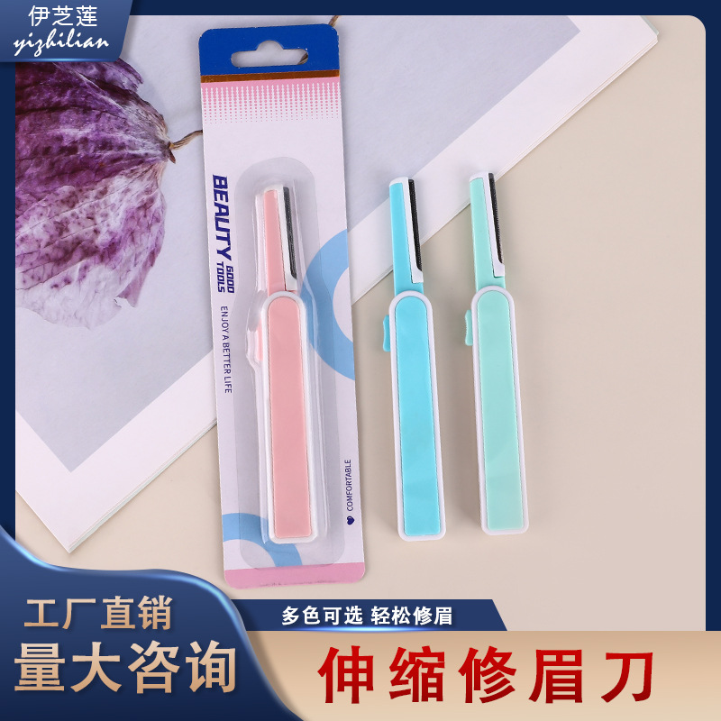 Telescopic safe razor for beginners