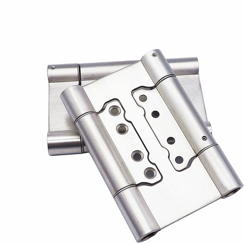 Yigu wooden door free double-door loose-leaf stainless steel slot-free internal and external hinges two-way buffering hinges