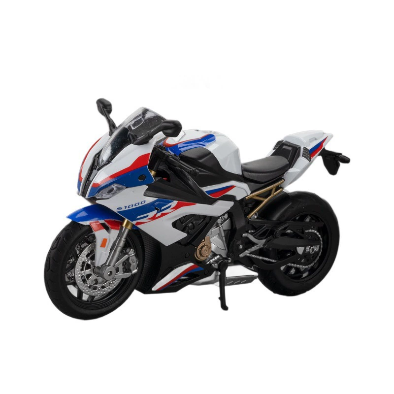 Kawasaki, реалистичная металлическая модель мотоцикла, машинка, минифигурка, игрушка