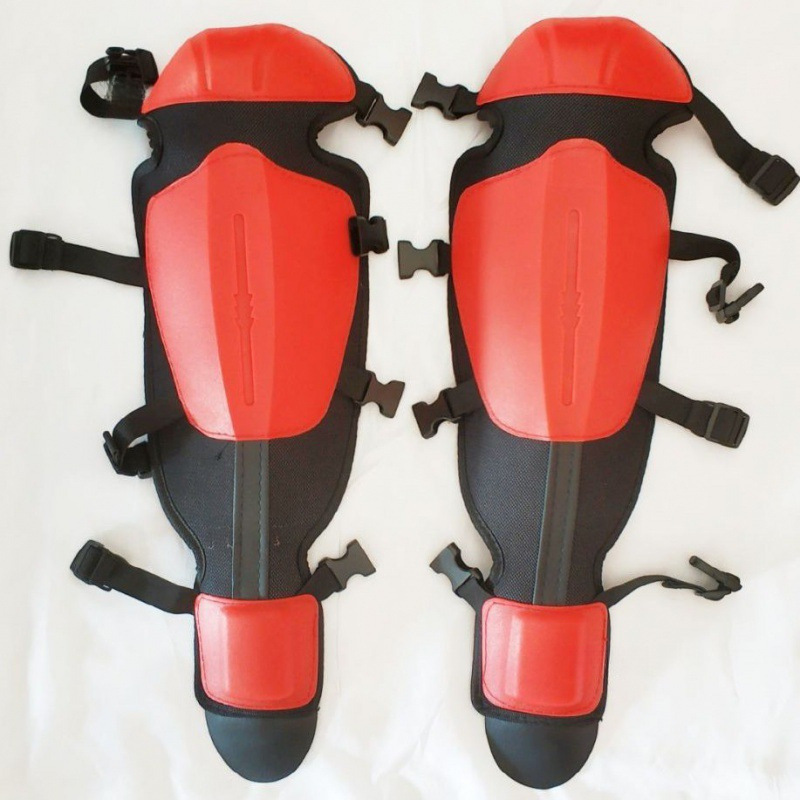 割机护膝加厚打园林开荒保护割机割灌劳保用加长固定