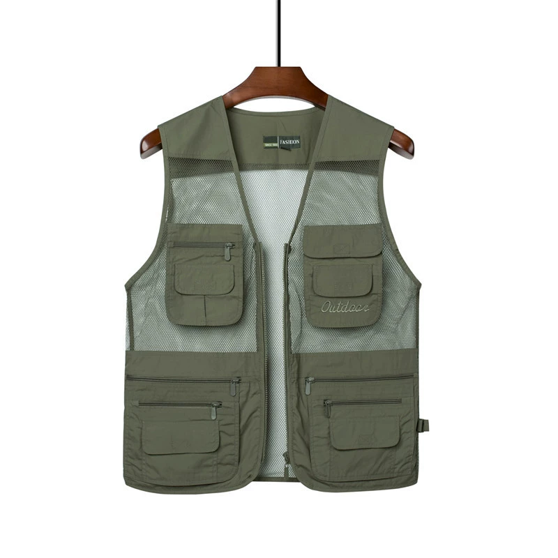 Summer vest for work for photo sessions