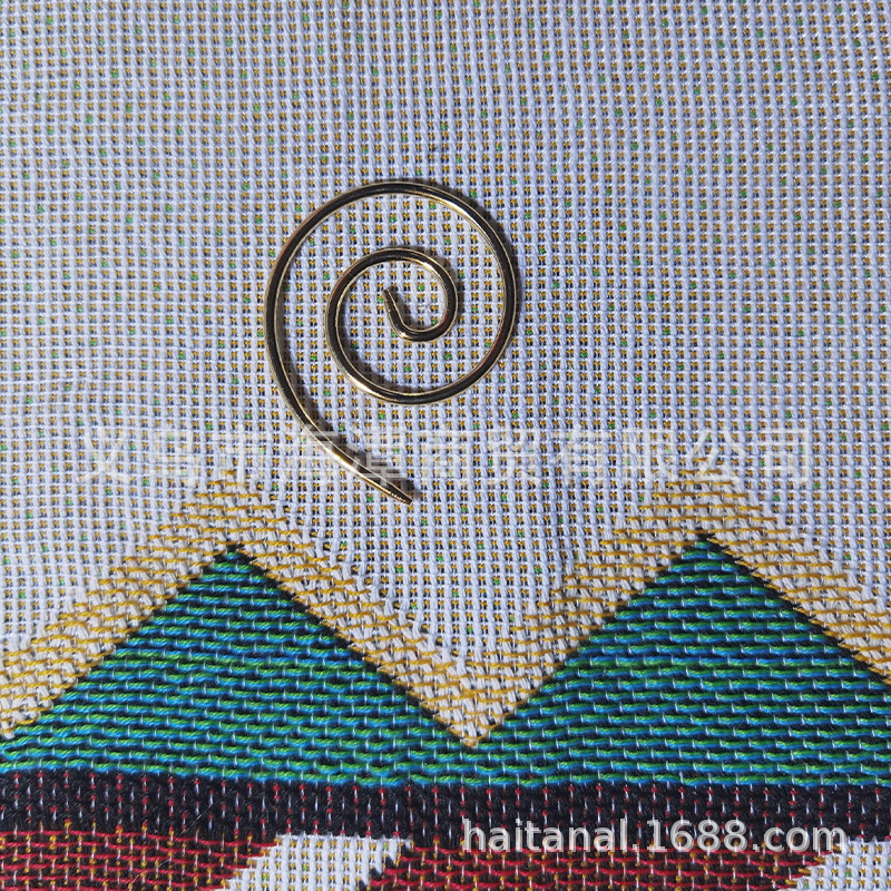 独立站SpiralCableKnittingNeedle不锈钢螺旋编织器编织针缝衣