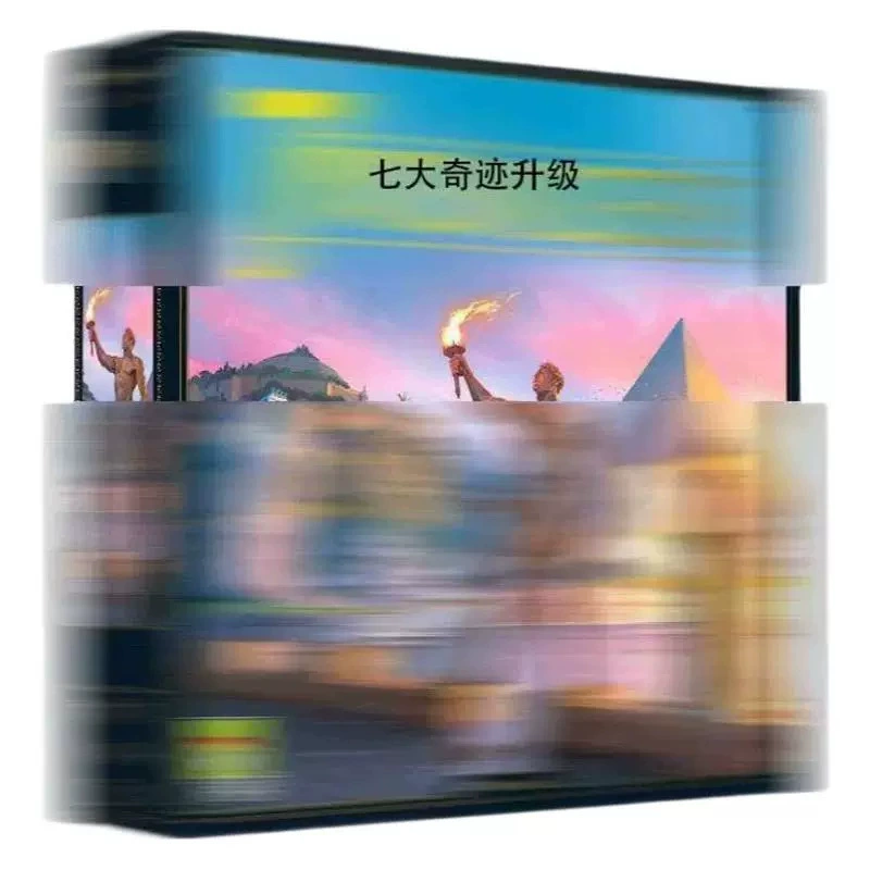 Настольная игра «7 чудес» карточная игра, европейская/американская тема, полностью на английском, игра с национальными парками
