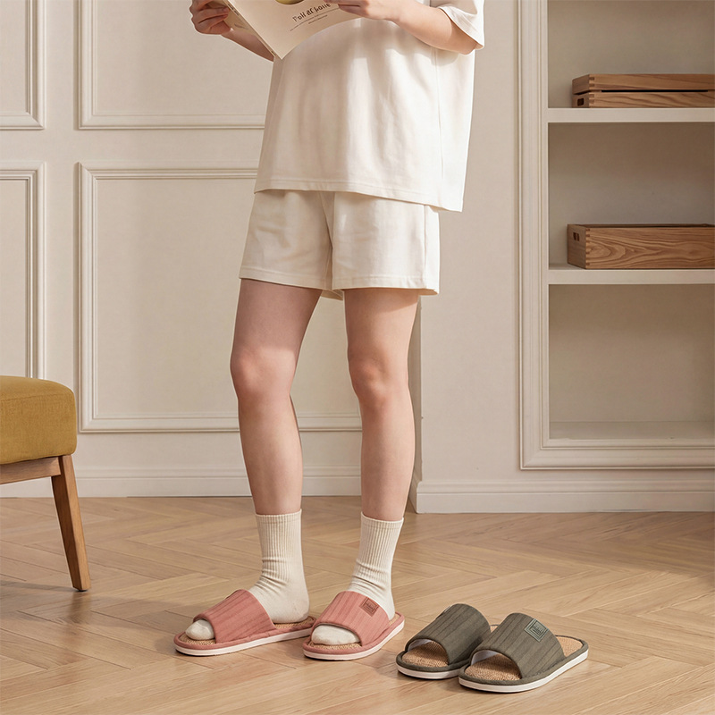 Non-Slip Home Women, Suitable Summer, Spring, Autumn, Couples, Top Quality Indoor Bedroom Use, Sweat-Absorbent And Breathable Floor_voghion.com