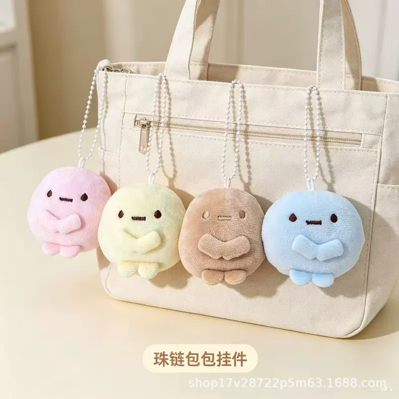 Мини-брелоки с персонажами мягкие игрушки 4 цвета