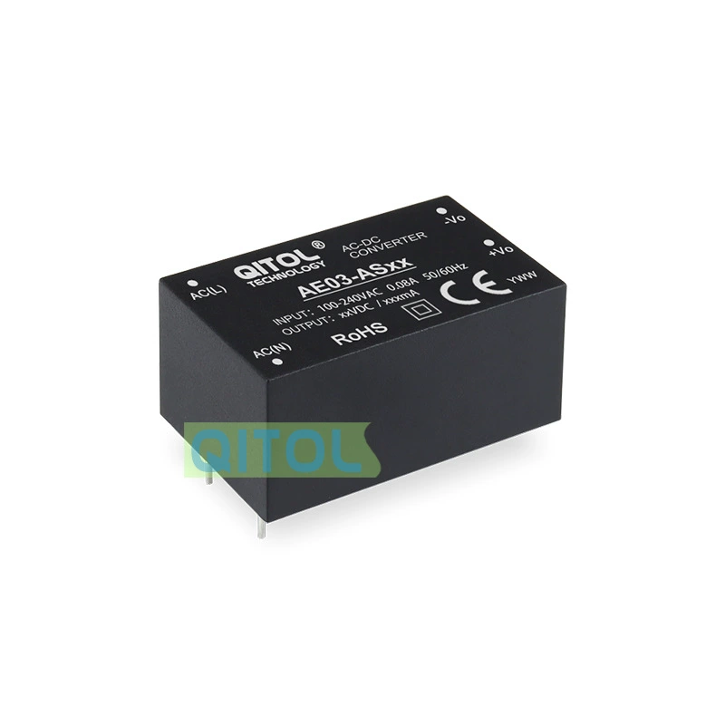 220V до 5V силовой модуль 3W, AE03-AS05, AE03-AS12, встроенный EMC и сертифицированный CE умный
