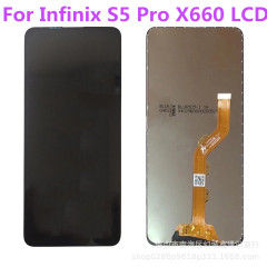 Transsion Infinix S5pro 携帯電話スクリーンコンボアセンブリ X660 LCD タッチディスプレイ LCD に適しています。