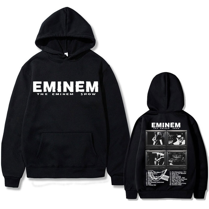 Eminem's Music Album Graphic Sweatshirt, World Tour Gift, Men'S, Thin Style Eminem's Music Album Graphic Sweatshirt, World Tour Gift, Men'S, Thin Style