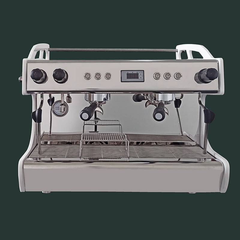 Commercial Coffee Shop Milk Tea Shop Double-Head Professional Italian Electronically Controlled Boiler Rotary Pump Semi-Automatic Coffee Machine Commercial Coffee Shop Milk Tea Shop Double-Head Professional Italian Electronically Controlled Boiler Rotary Pump Semi-Automatic Coffee Machine
