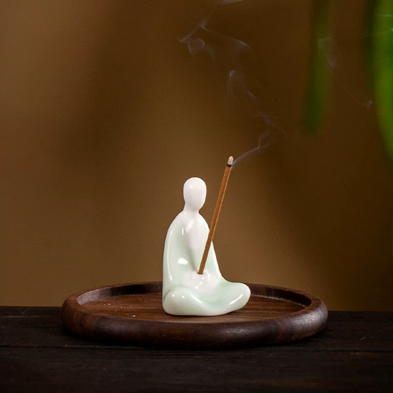 Изысканный настольный благовонный керамический/incense burner?