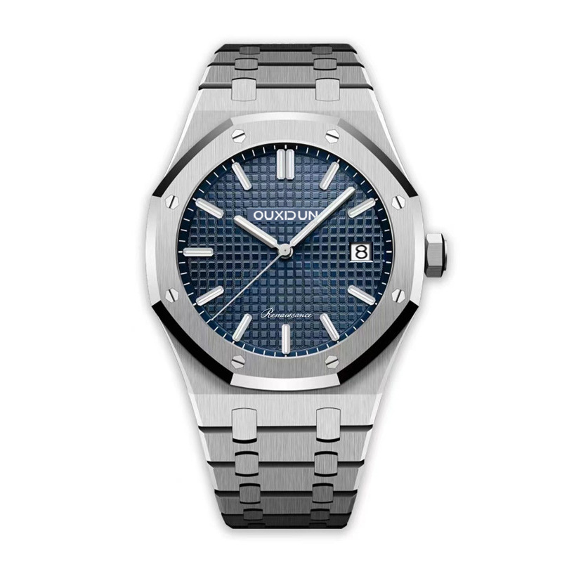 皇家橡树全自动机械男士手表原装日本8215机芯一件代发