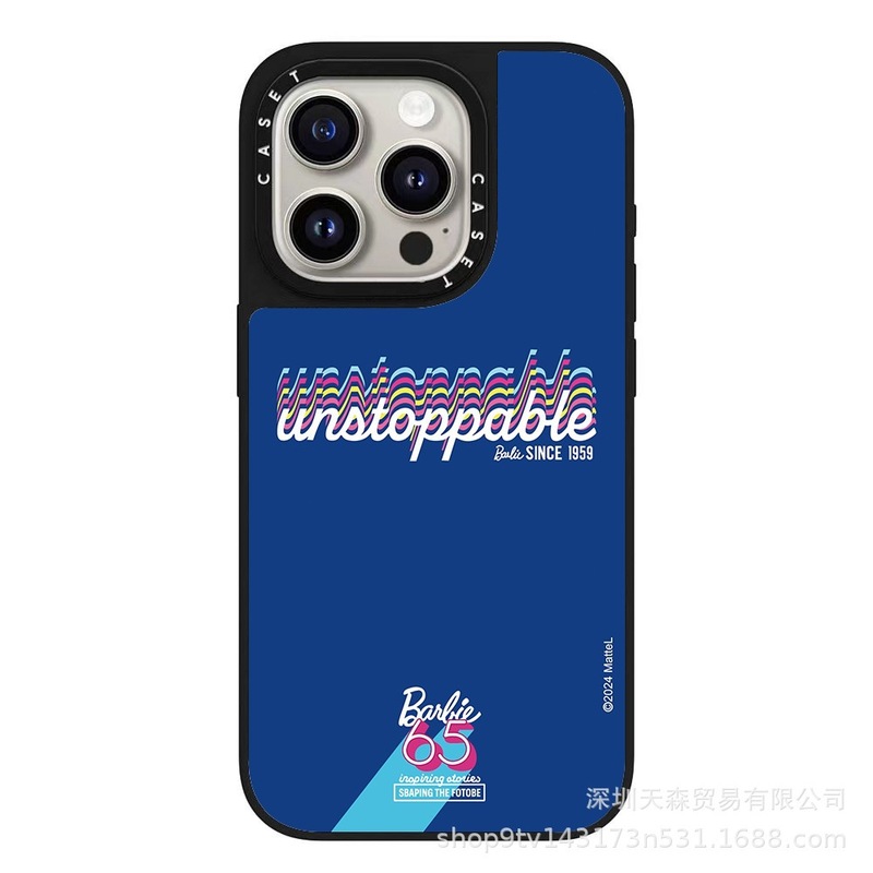 CASET連名バービー人形はアップルiphone16 promax携帯ケース15pro潮牌13鏡面を適用している|undefined