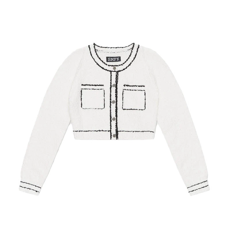 Фитингованный жакет, стиль Chanel