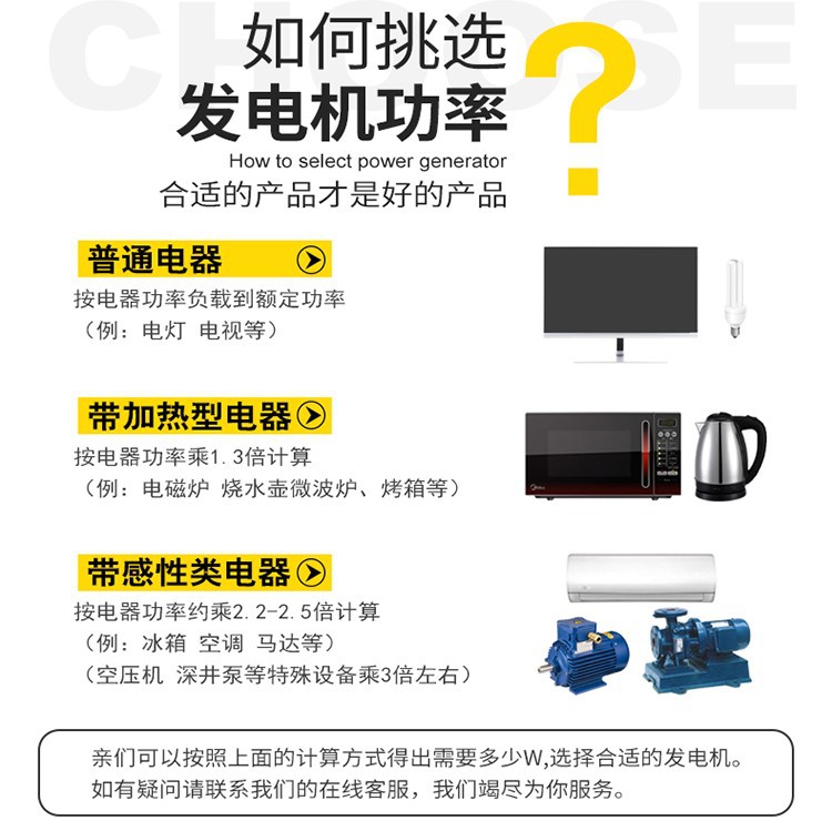 Jialing 1KW/2KW/2.2KW/3.5KW4KW/8KW Manual/electric/digital Silent Gasoline Generator Set