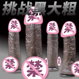 女用电动仿真假阳具自慰器阳具外贸加温硅胶伸缩摇摆震动棒情趣用