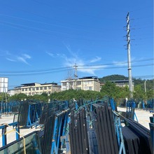 家装断桥铝中空钢化玻璃隔音隔热环保lowe玻璃办公室隔断幕墙中空