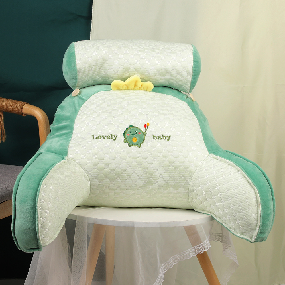 De dibujos animados de frijol de hielo cojín del sofá cojín de oficina en casa cintura almohada de peluche de juguete femenino Regalo de Cumpleaños lote