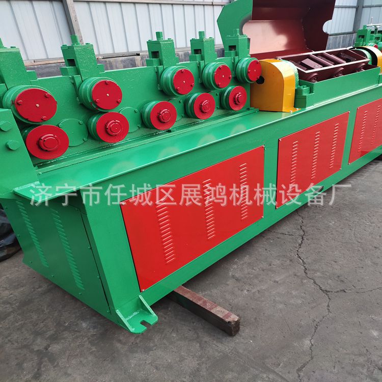 展鸿6-14全自动数控液压钢筋调直切断机 调速伺服飞剪钢筋调直机