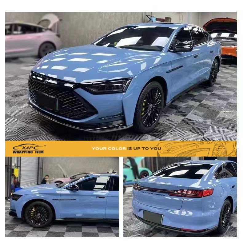 Pet Car Color Changing Film Factory Wholesale Export Specially Designed for Ultra-Bright Crystal Series Paint Protective Film Full Car Stickers