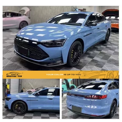 Automotive Film Factory Wholesale Export Specially Designed - white-pet-super-bright-porcelain-blue-152x18-m