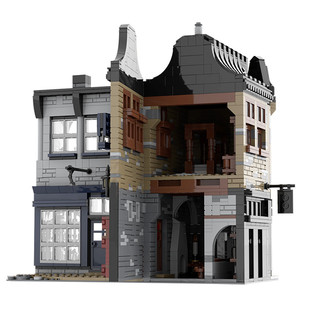 Moc-55035 Leaky Cauldron & Wiseacre's Wizarding Equipment Extension