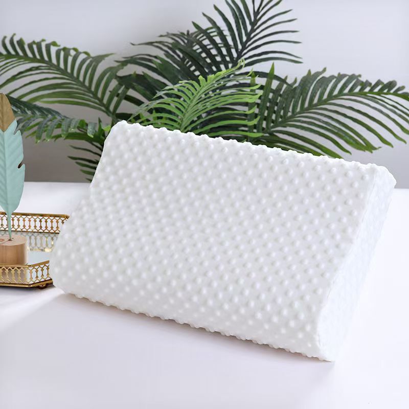 [Foreign Trade Cross-border] White Bubble Pillow Memory Foam Gel Pillow Wave Pillow Slow Rebound
