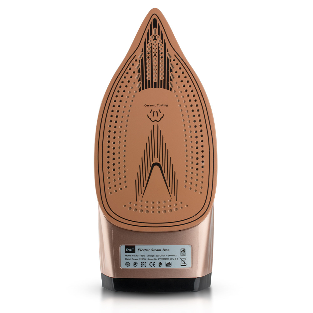 RAF EU Standard Iron Household Handheld Fully Automatic Visual Temperature Steam Ironing Machine_voghion.com