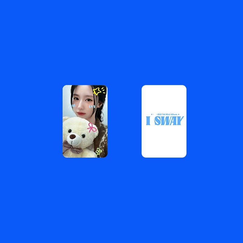 Специальная карточка для девочек GIDLE Комбинированная карта I SWAY EL Ye Shuhua SHUHUA Song Yuqi YUQI Xiaojuan Маленькая карточка