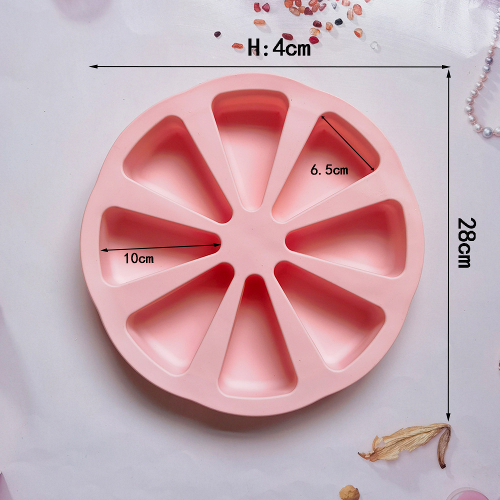 8 molde de pastel de chocolate 377 molde de silicona molde de jalea torta molde de pan herramientas de horneado