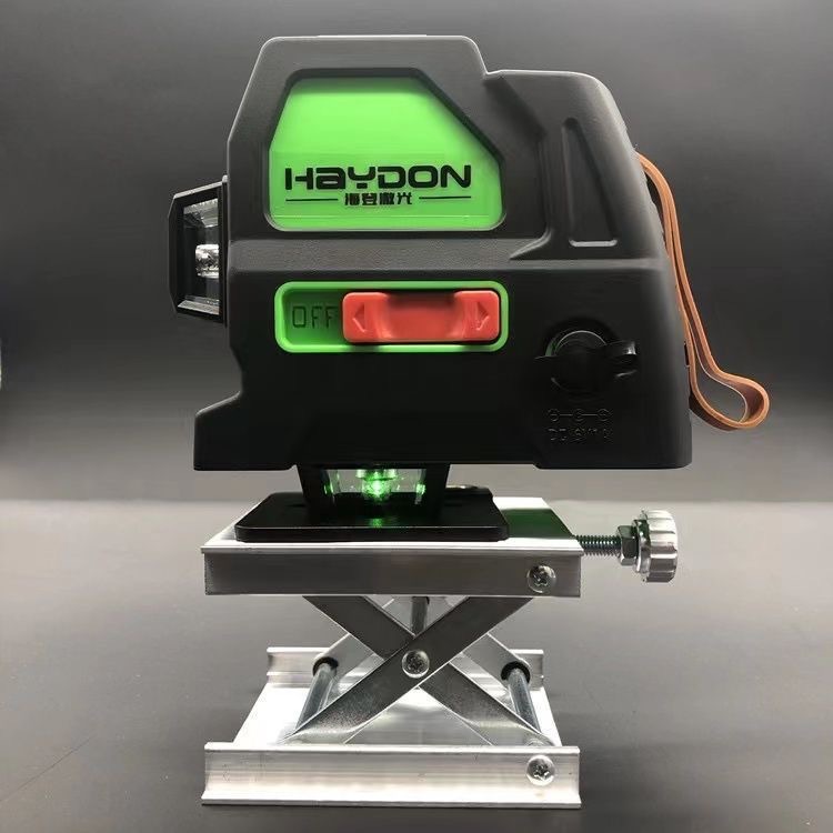 Plataforma de elevación de piso de aleación de aluminio transfronterizo 360 ° nivel de mesa giratoria soporte de nivelación automático ajuste fino