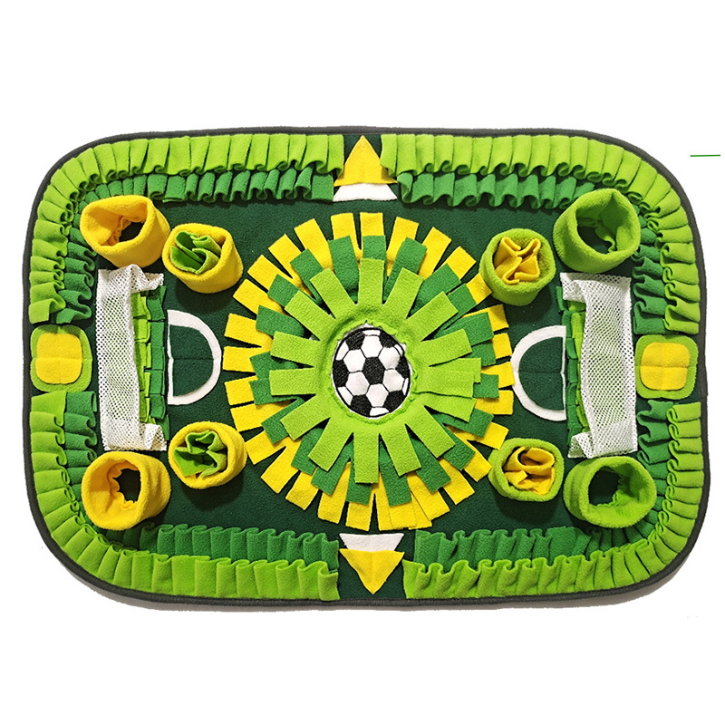 Estera de olor transfronteriza estera de comida para gatos estera de entrenamiento para mascotas olor auto-Hola perro de descompresión campo de fútbol juguetes educativos