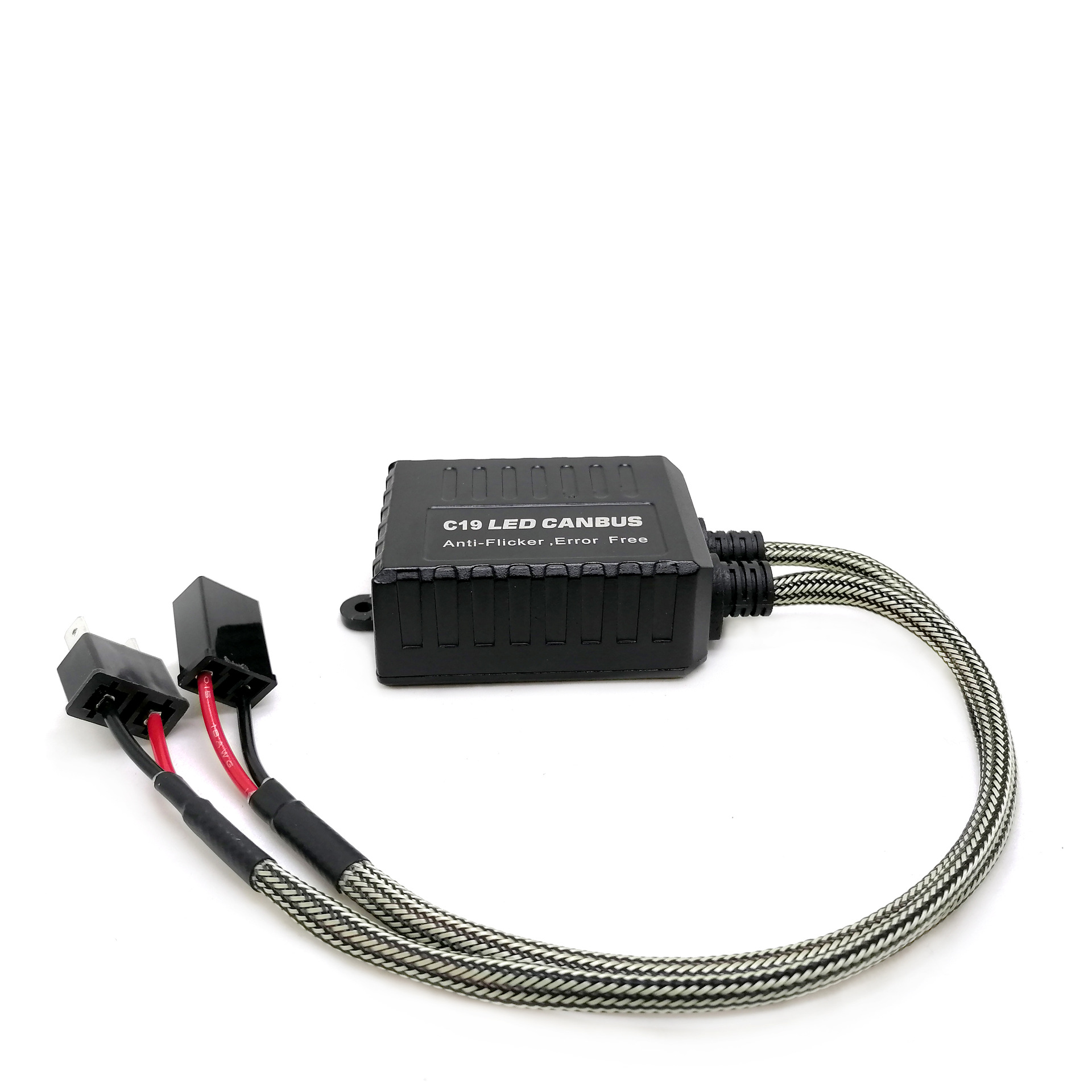 EMC anti-interferencia 24V Luz de falla del coche decodificador prevenir las luces del coche intermitente LED faro C19 decodificador