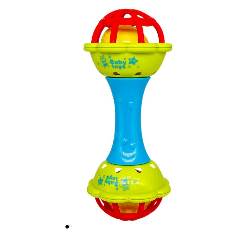 Ручной погремушка игрушка новорожденного ребенка 0-3-12 месяцев молоток мягкий клей ручной захват мяч Манхэттен мяч зубной погремушка
