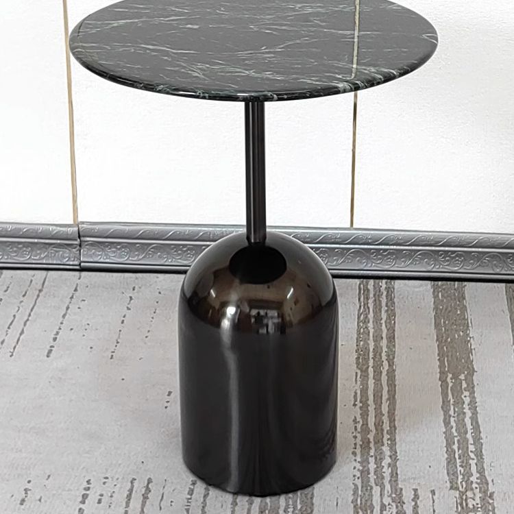 设计师TJPSA580意式天然大理石边几轻奢阳台小圆桌子酒杯设计创意
