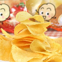 Calbee Barbecue Tomato Potato Puffs Snack Office Snack Recommended by Asa