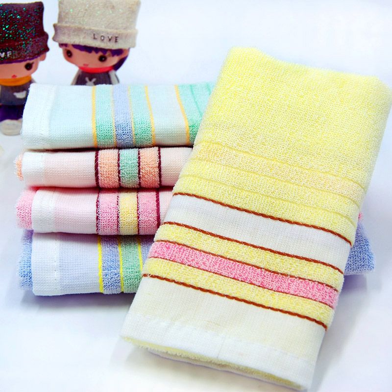 Shanghai Brand 60-Count Mercerized Towel Mercerized Cotton Children's Towel Equipment Special Towel Return Gift Towel Exported to Hong Kong and Taiwan